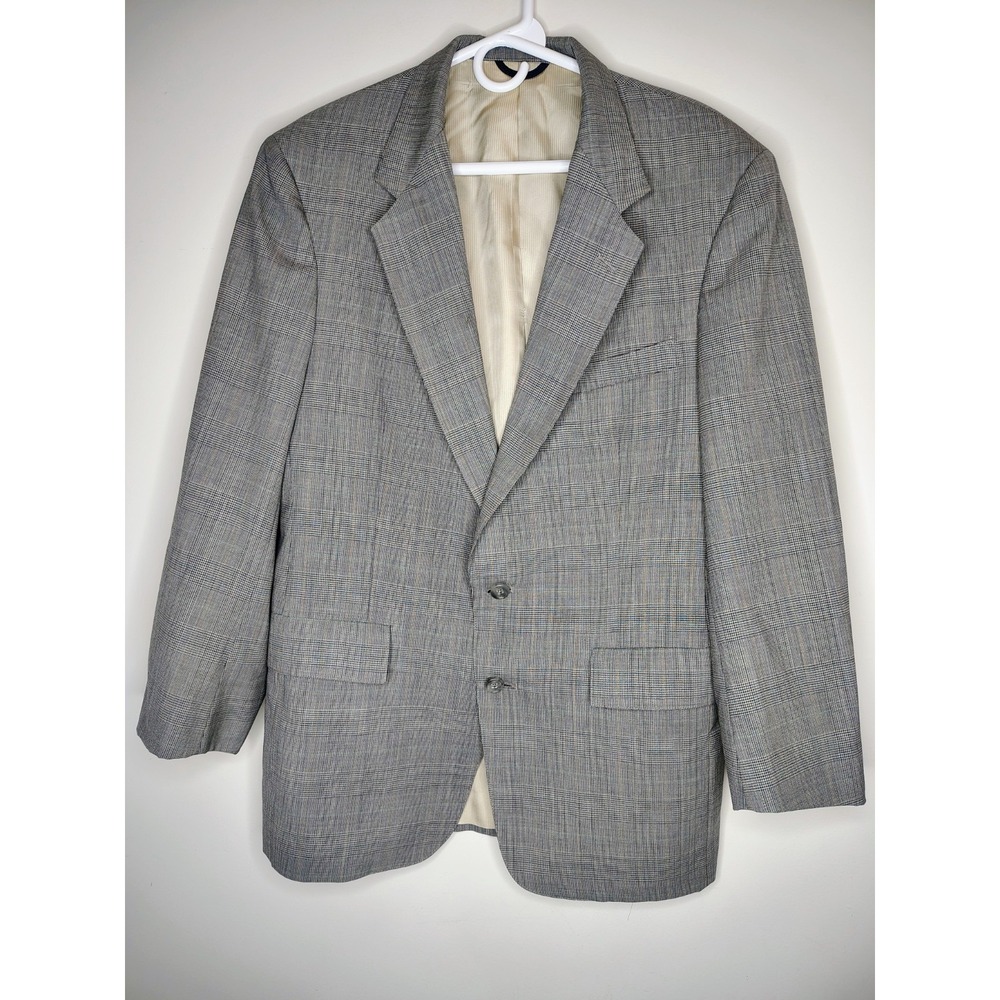 Austin Reed London England Blazer Mens 42R Plaid